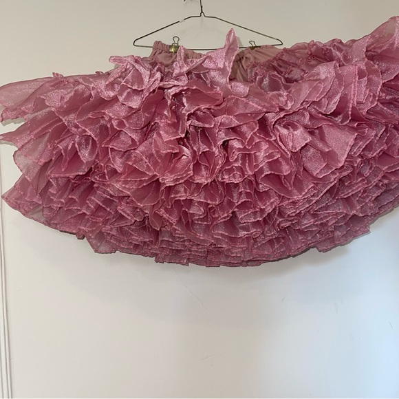 Vintage Tutu Petticoat Ruffle Skirt Lolita Kawaii Costume Cosplay Soft Goth - Picture 2 of 7